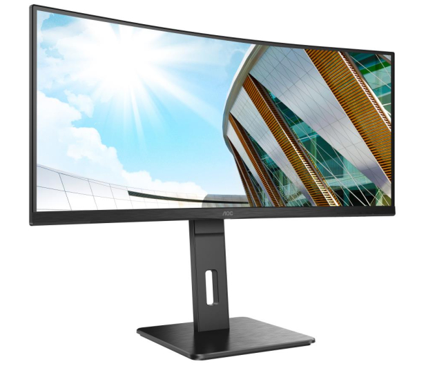 AOC 34" CU34P2A Czarny - 649146 - zdjęcie 2